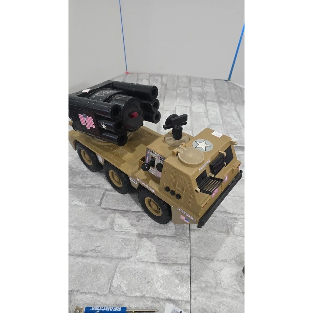 Lot of 2 GI Joe Vintage 2001-2003‎ Armored Carrier and Army Tank Sounds Only
